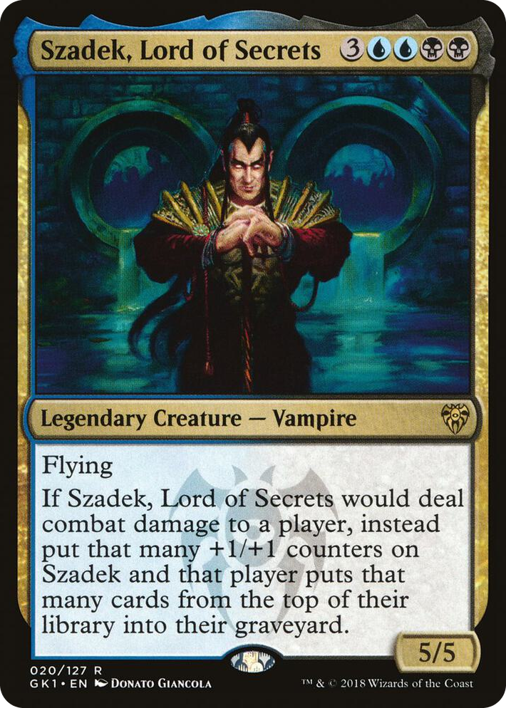 0020 Szadek, Lord of Secrets R Guilds of Ravnica: Guild Kits