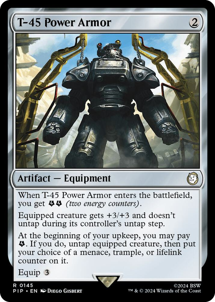 0145 T-45 Power Armor R Universes Beyond: Fallout