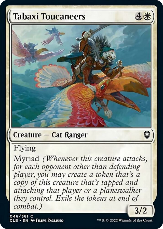 0046 Tabaxi Toucaneers C Commander Legends: Battle for Baldur's Gate