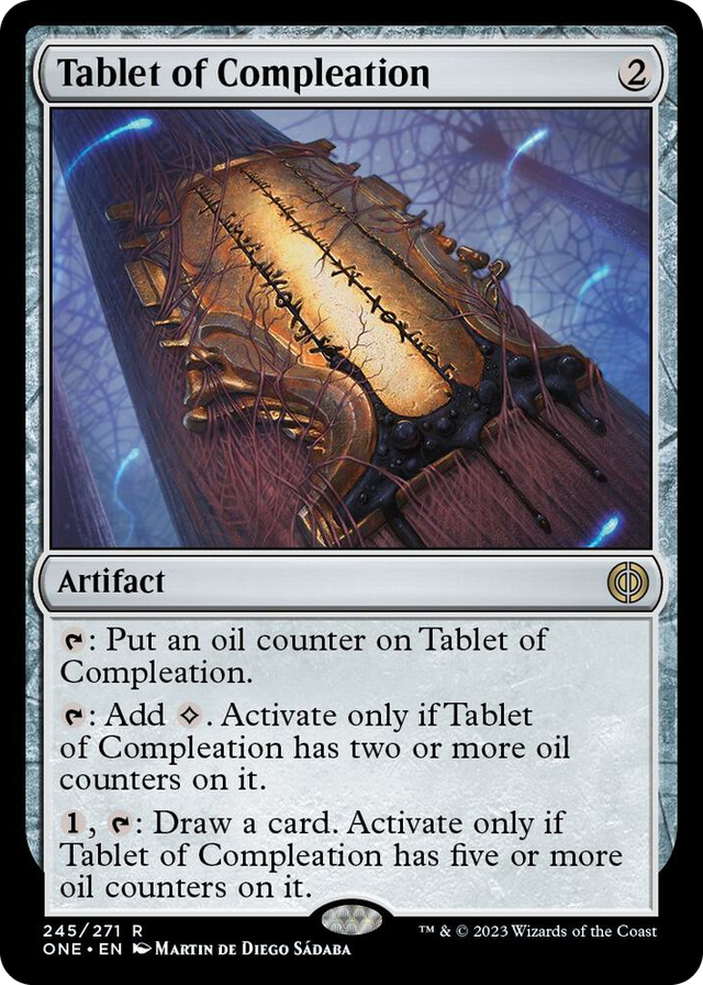 0245 Tablet of Compleation R Phyrexia: All Will Be One