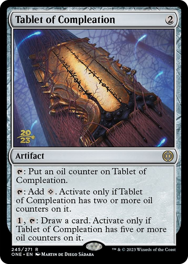 0245 Tablet of Compleation R Prerelease Cards
