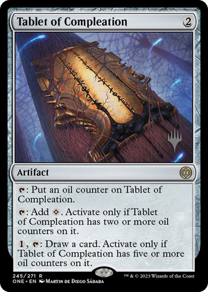 0245 Tablet of Compleation R Promo Pack: Phyrexia: All Will Be One