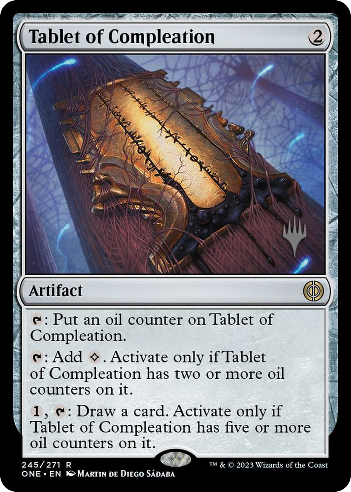 Tablet of Compleation #245 R - Promo Pack: Phyrexia: All Will Be One Pokemon card