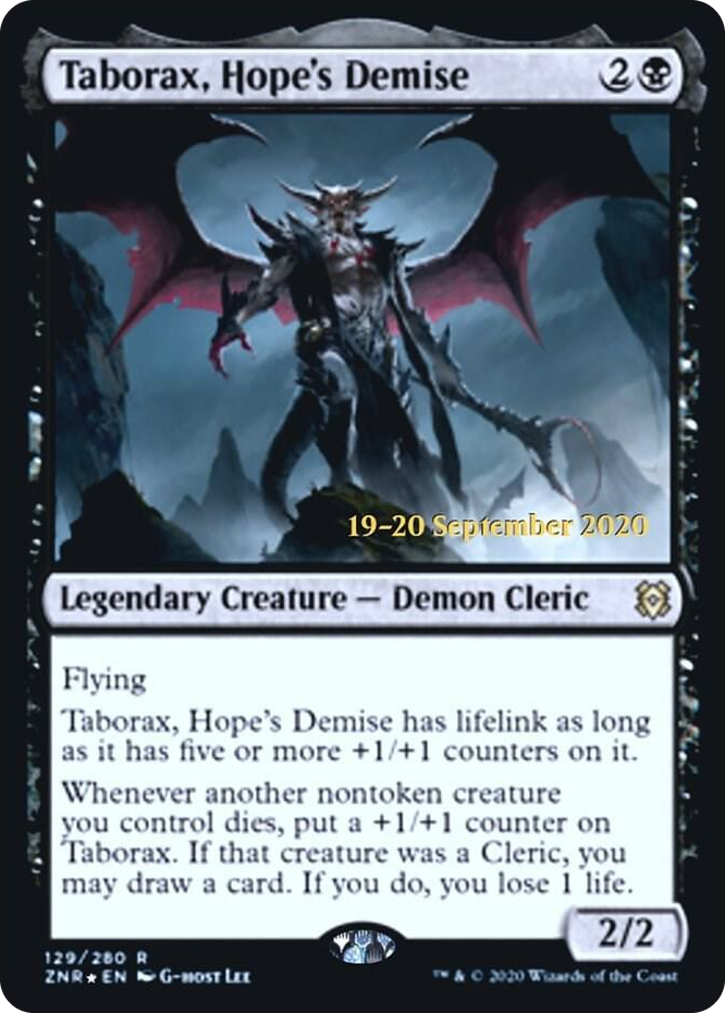 Taborax, Hope's Demise #129 R - Prerelease Cards Pokemon card