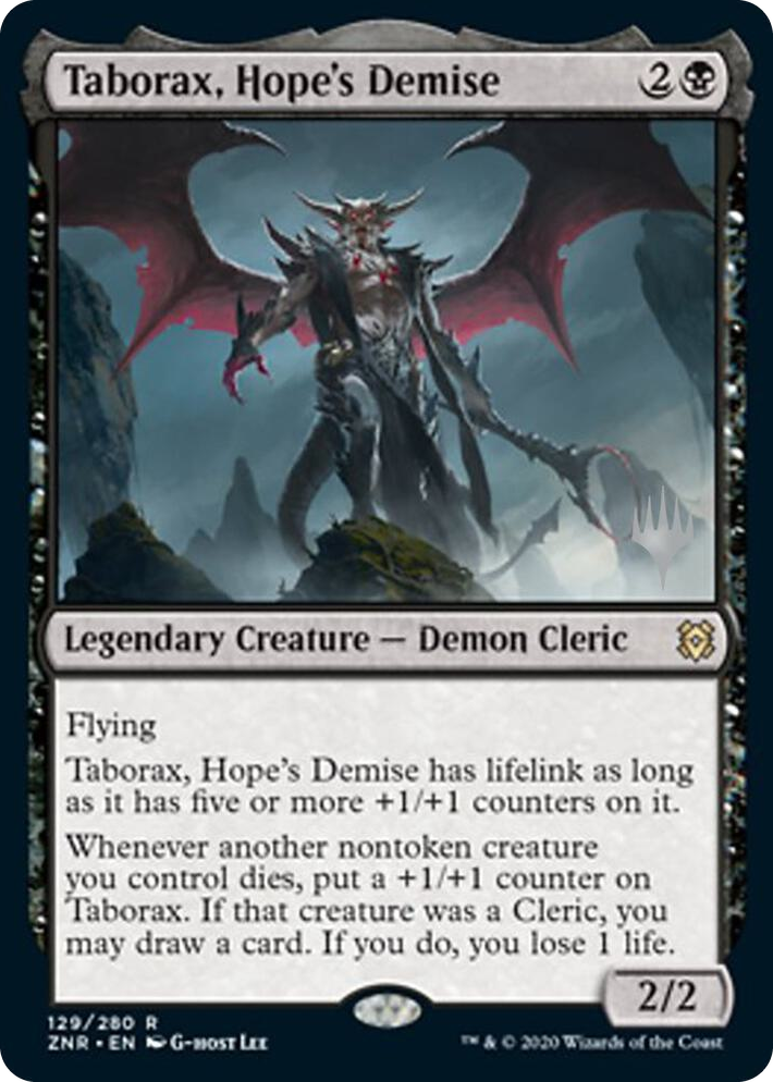 0129 Taborax, Hope's Demise R Promo Pack: Zendikar Rising