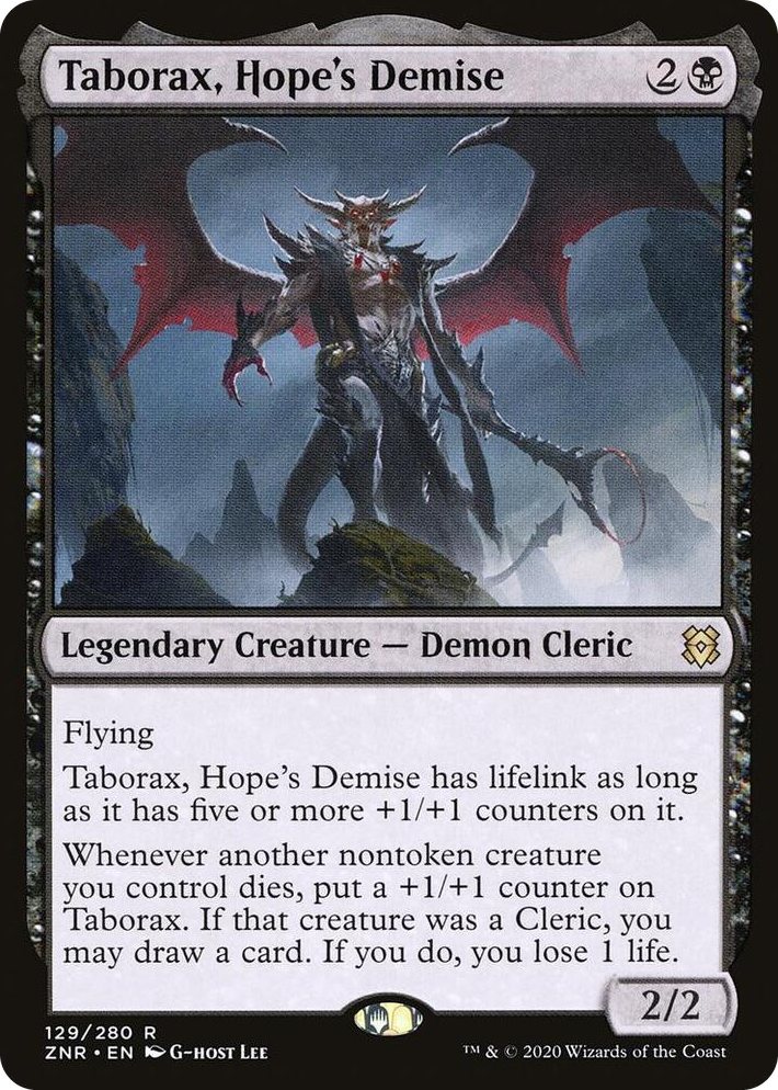 0129 Taborax, Hope's Demise R Zendikar Rising