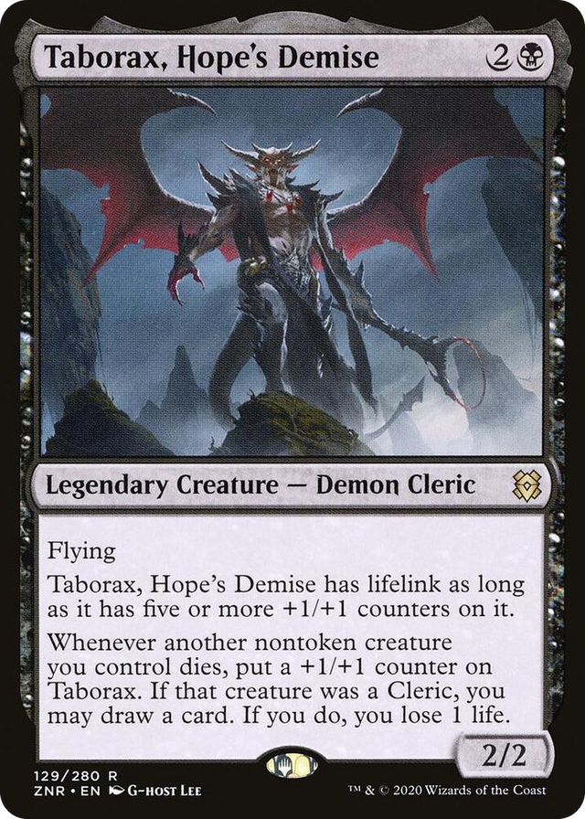 0129 Taborax, Hope's Demise R Zendikar Rising