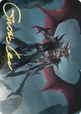 0063 Taborax, Hope's Demise Art Card (Gold-Stamped Signature) S Art Series: Zendikar Rising