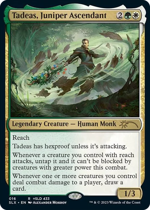 0016 Tadeas, Juniper Ascendant R SLX Cards