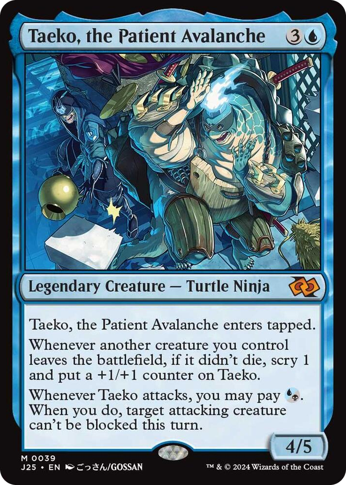 0039 Taeko, the Patient Avalanche (Anime) M Foundations Jumpstart