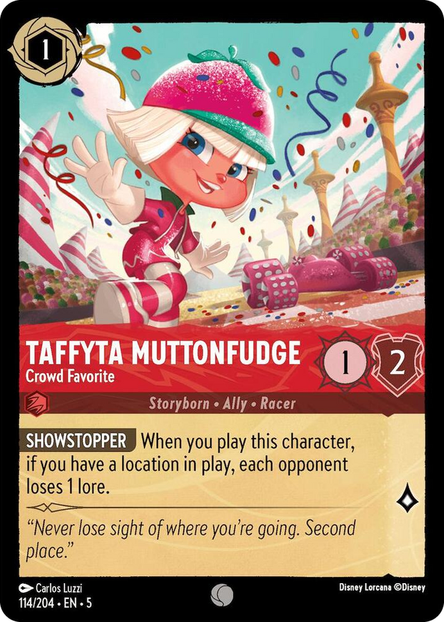 0114 Taffyta Muttonfudge - Crowd Favorite Common Shimmering Skies