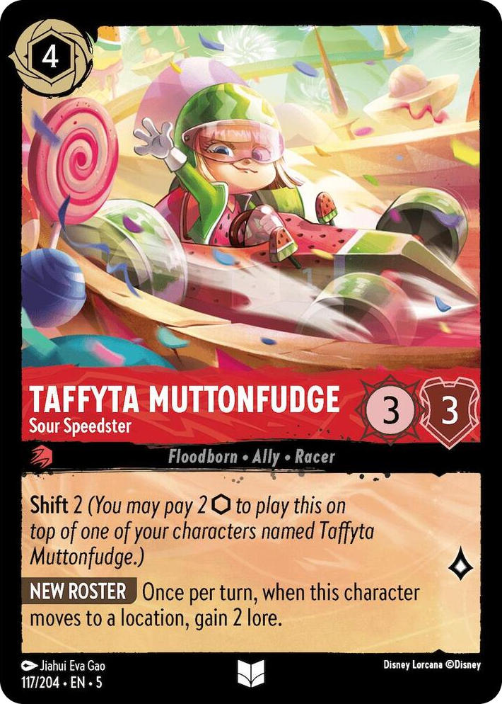 0117 Taffyta Muttonfudge - Sour Speedster Uncommon Shimmering Skies
