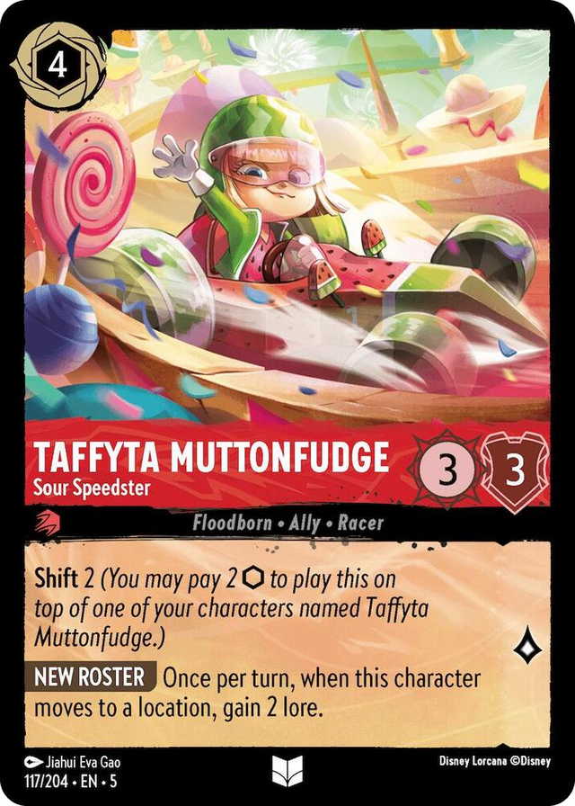 0117 Taffyta Muttonfudge - Sour Speedster Uncommon Shimmering Skies