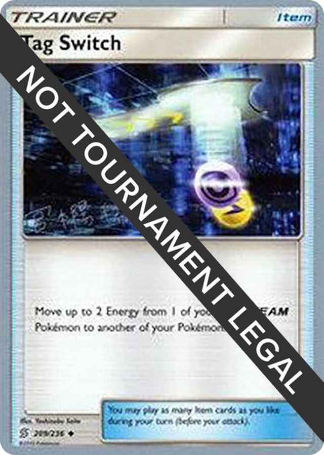 0209 Tag Switch - 2019 (Haruki Miyamoto) Uncommon World Championship Decks