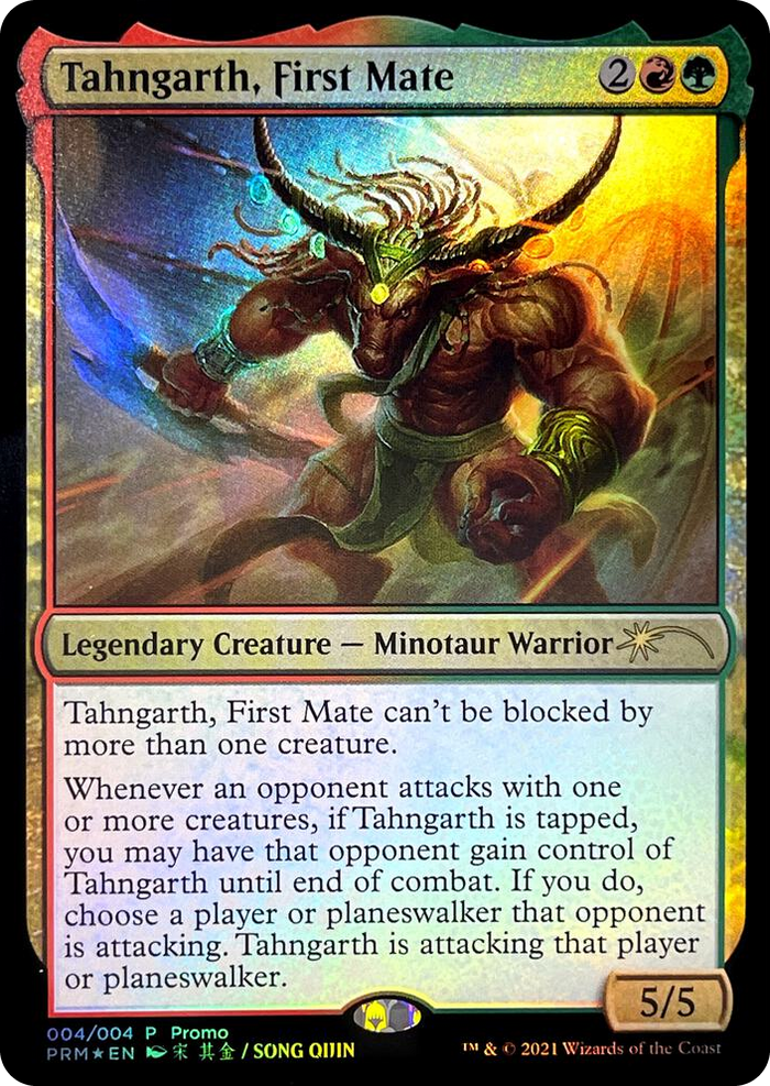 Tahngarth, First Mate #4 P - Unique and Miscellaneous Promos Pokemon card