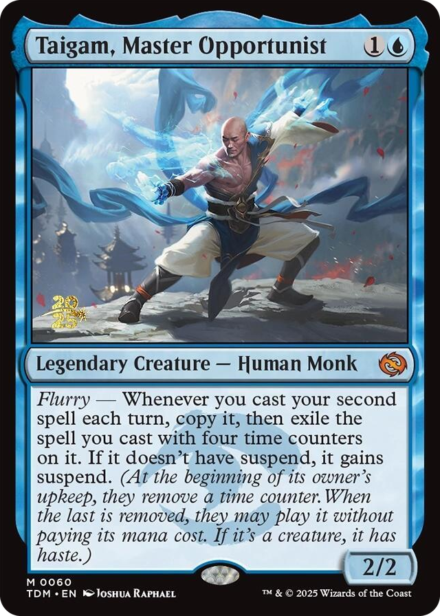 0060 Taigam, Master Opportunist M Prerelease Cards