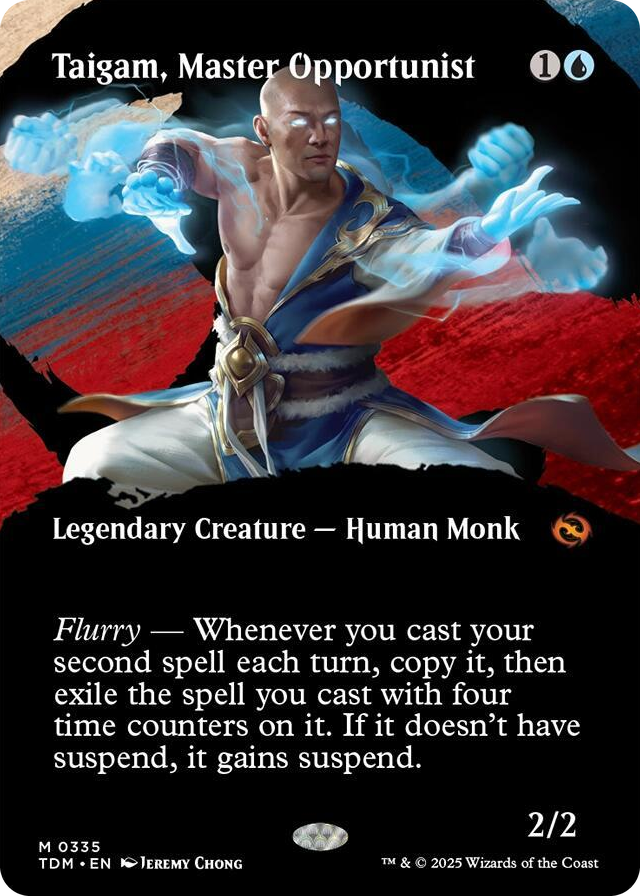 0335 Taigam, Master Opportunist (Borderless) M Dragonstorm