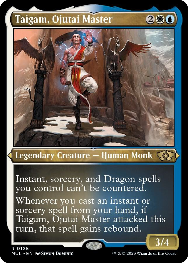 0125 Taigam, Ojutai Master (Foil Etched) R March of the Machine: Multiverse Legends