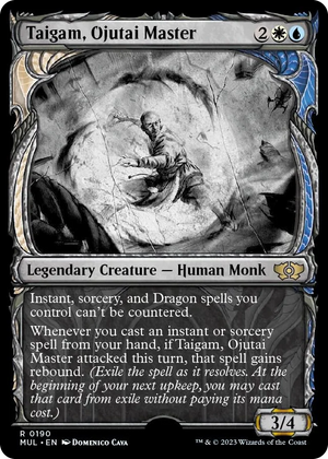 0190 Taigam, Ojutai Master (Halo Foil) R March of the Machine: Multiverse Legends