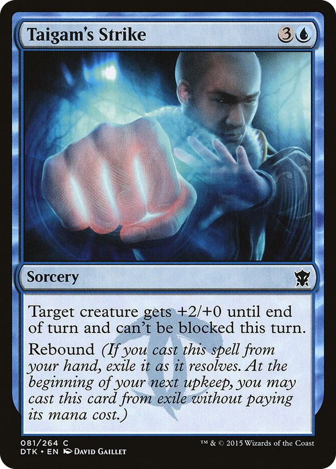 0081 Taigam's Strike C Dragons of Tarkir