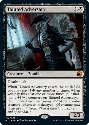 0124 Tainted Adversary M Promo Pack: Innistrad: Midnight Hunt