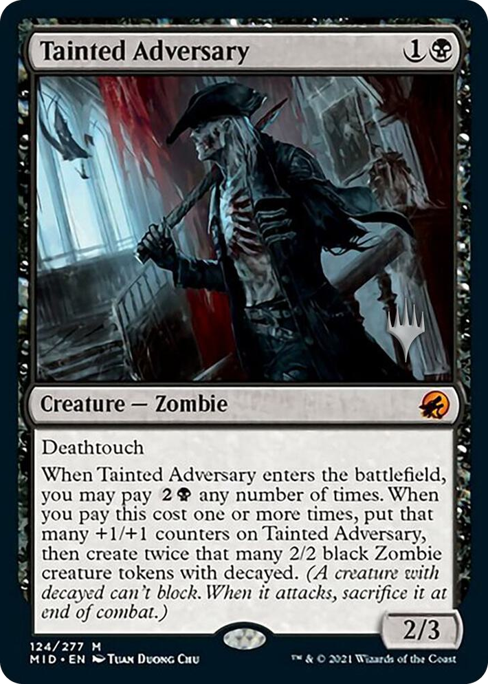 0124 Tainted Adversary M Promo Pack: Innistrad: Midnight Hunt