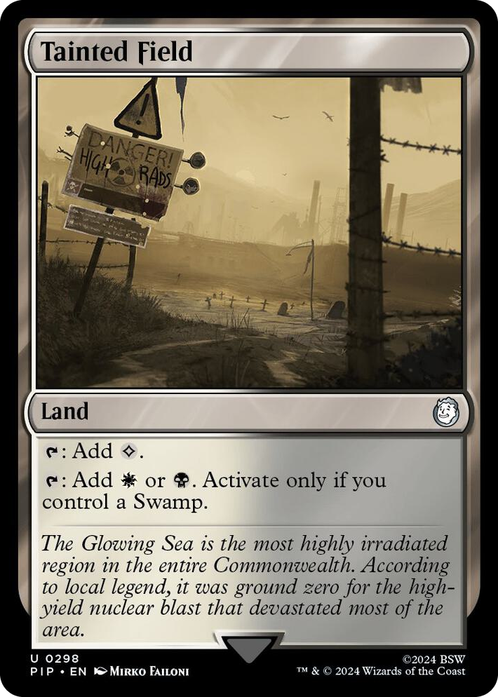 0298 Tainted Field U Universes Beyond: Fallout