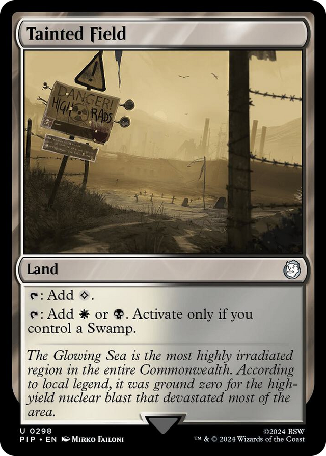 0298 Tainted Field U Universes Beyond: Fallout