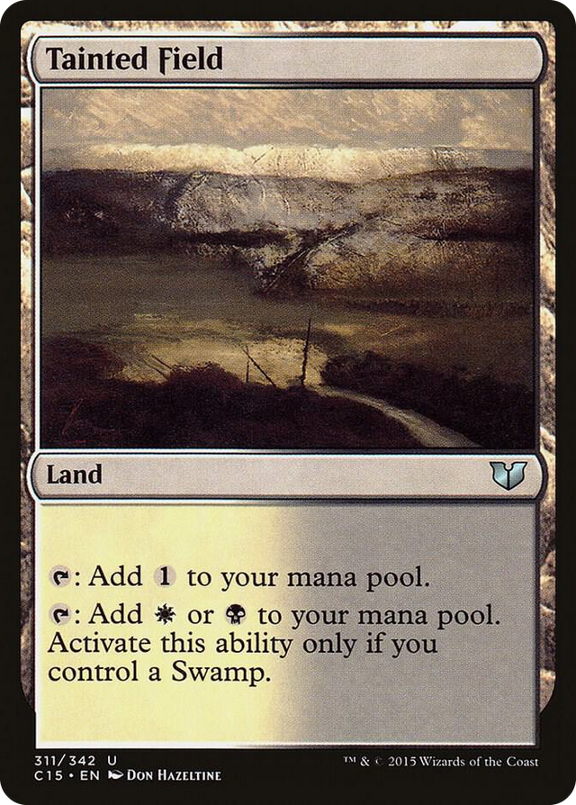 0311 Tainted Field U Commander 2015
