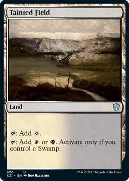 0320 Tainted Field U Commander 2021