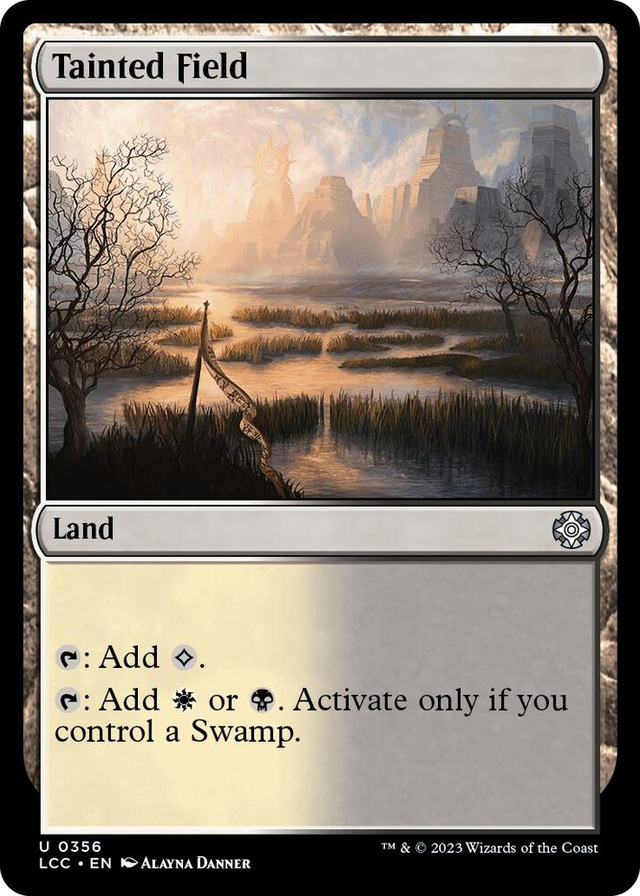 0356 Tainted Field U Commander: The Lost Caverns of Ixalan