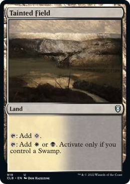 0919 Tainted Field U Commander Legends: Battle for Baldur's Gate