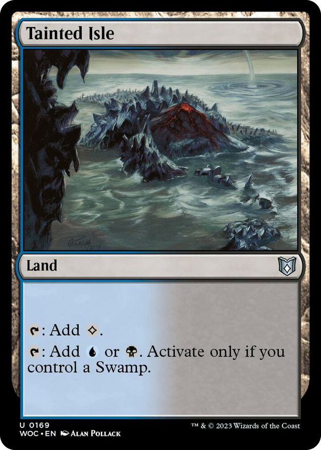 0169 Tainted Isle U Commander: Wilds of Eldraine
