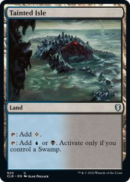 0920 Tainted Isle U Commander Legends: Battle for Baldur's Gate