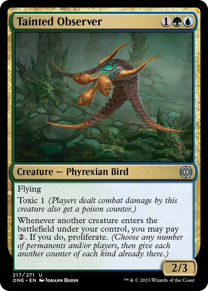 Tainted Observer #217 U - Phyrexia: All Will Be One Pokemon card