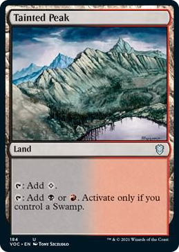 0184 Tainted Peak U Commander: Innistrad: Crimson Vow