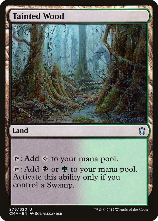 0276 Tainted Wood U Commander Anthology