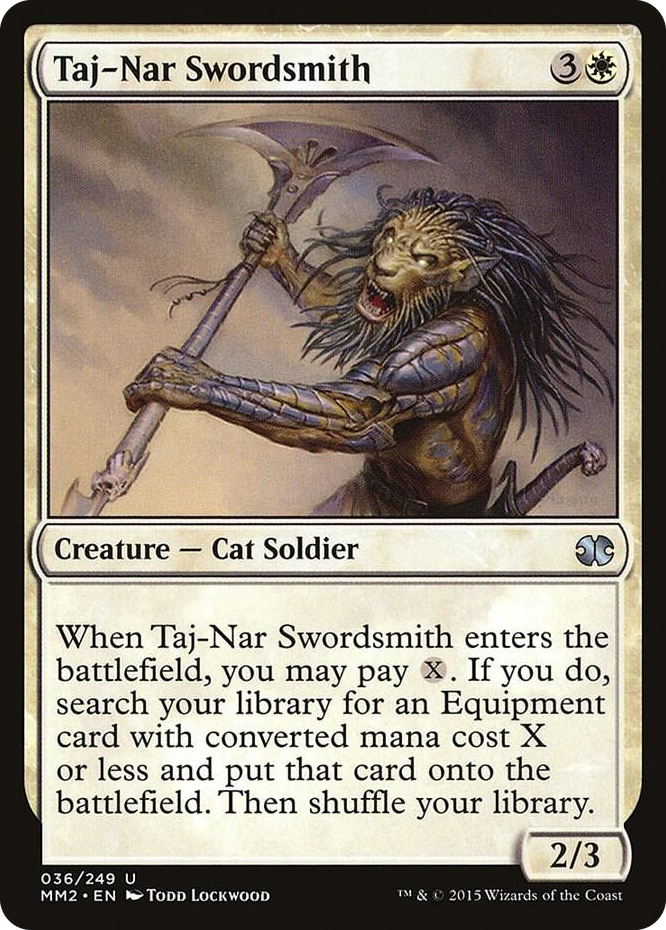 0036 Taj-Nar Swordsmith U Modern Masters 2015