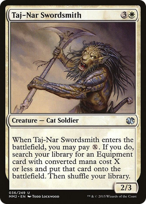 0036 Taj-Nar Swordsmith U Modern Masters 2015