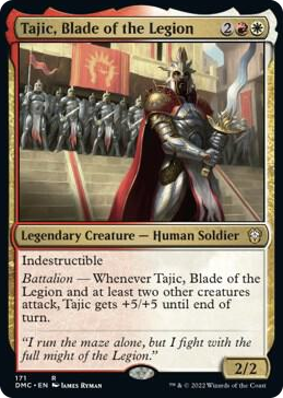 0171 Tajic, Blade of the Legion R Commander: Dominaria United
