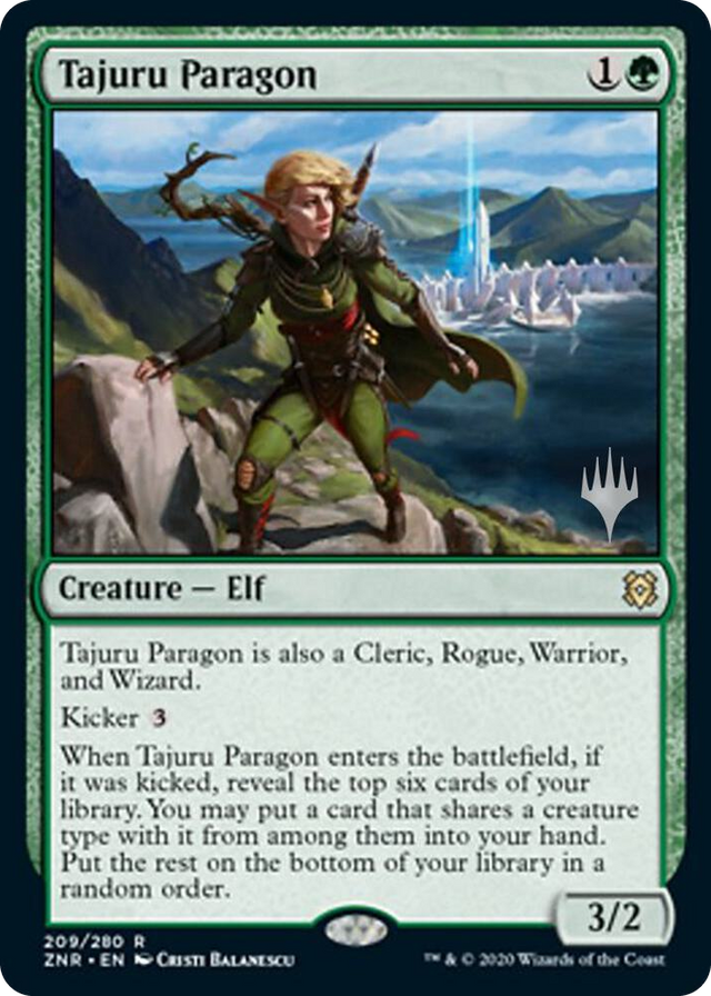 0209 Tajuru Paragon R Promo Pack: Zendikar Rising