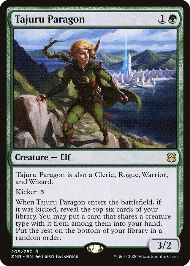 0209 Tajuru Paragon R Zendikar Rising