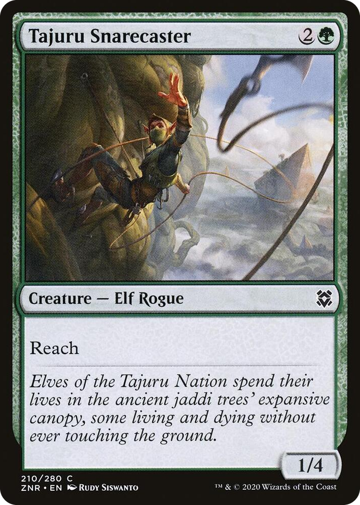 0210 Tajuru Snarecaster C Zendikar Rising