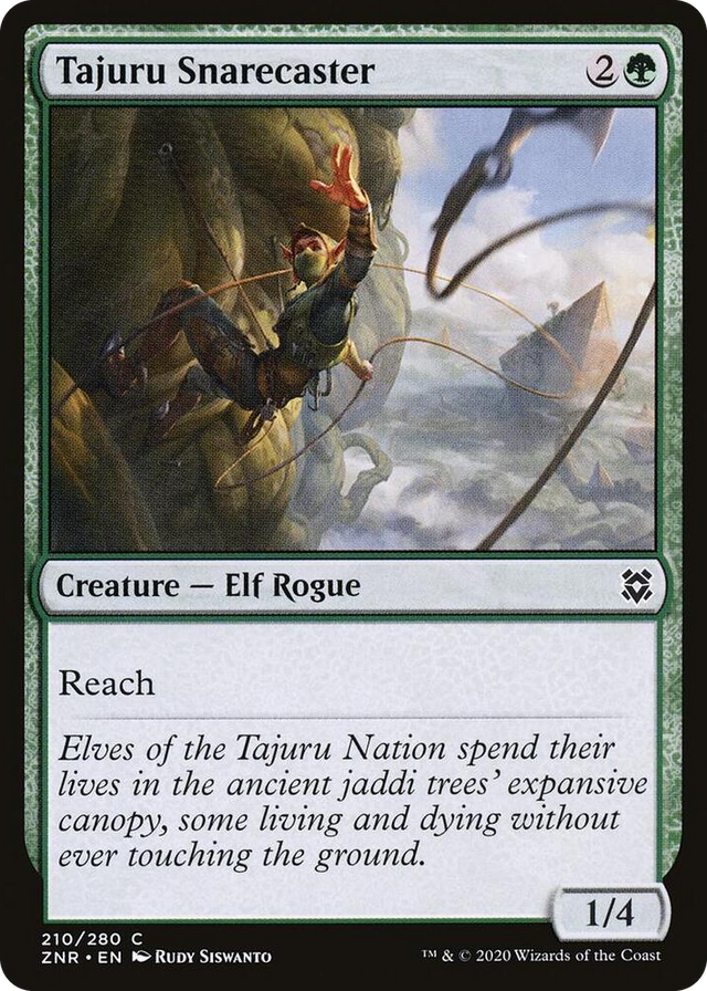 0210 Tajuru Snarecaster C Zendikar Rising