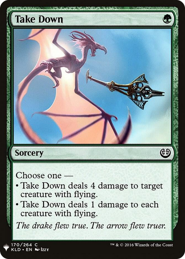 0170 Take Down C The List Reprints