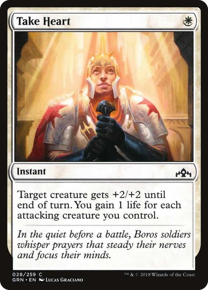 0028 Take Heart C Guilds of Ravnica