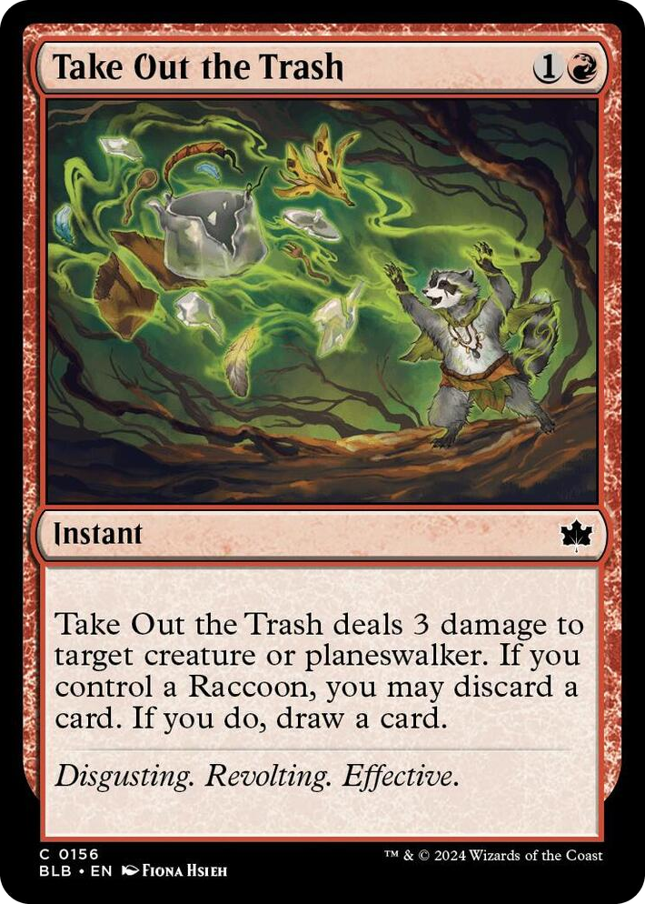 0156 Take Out the Trash C Bloomburrow