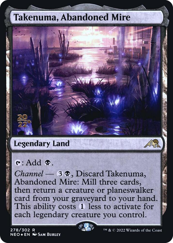 Takenuma, Abandoned Mire #278 R - Prerelease Cards Pokemon card