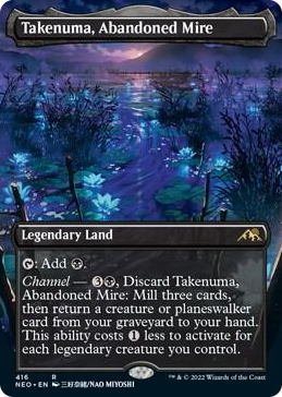 0416 Takenuma, Abandoned Mire (Borderless) R Kamigawa: Neon Dynasty