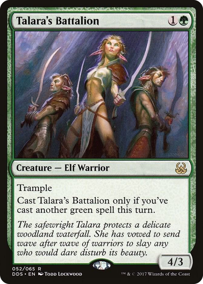 Talara's Battalion #52 R - Duel Decks: Mind vs. Might Pokemon card